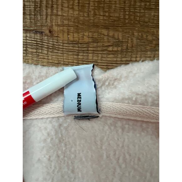 Soft Pink "Explore More" Outdoors Camping Hoodie Sweatshirt Women's Medium SOFT! - Picture 5 of 6